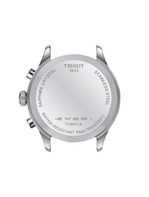 Back view of the watch case Tissot Chrono XL Classic