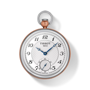 มุมมองด้านหน้าของนาฬิกา Tissot Bridgeport Lepine Mechanical พร้อมเงา