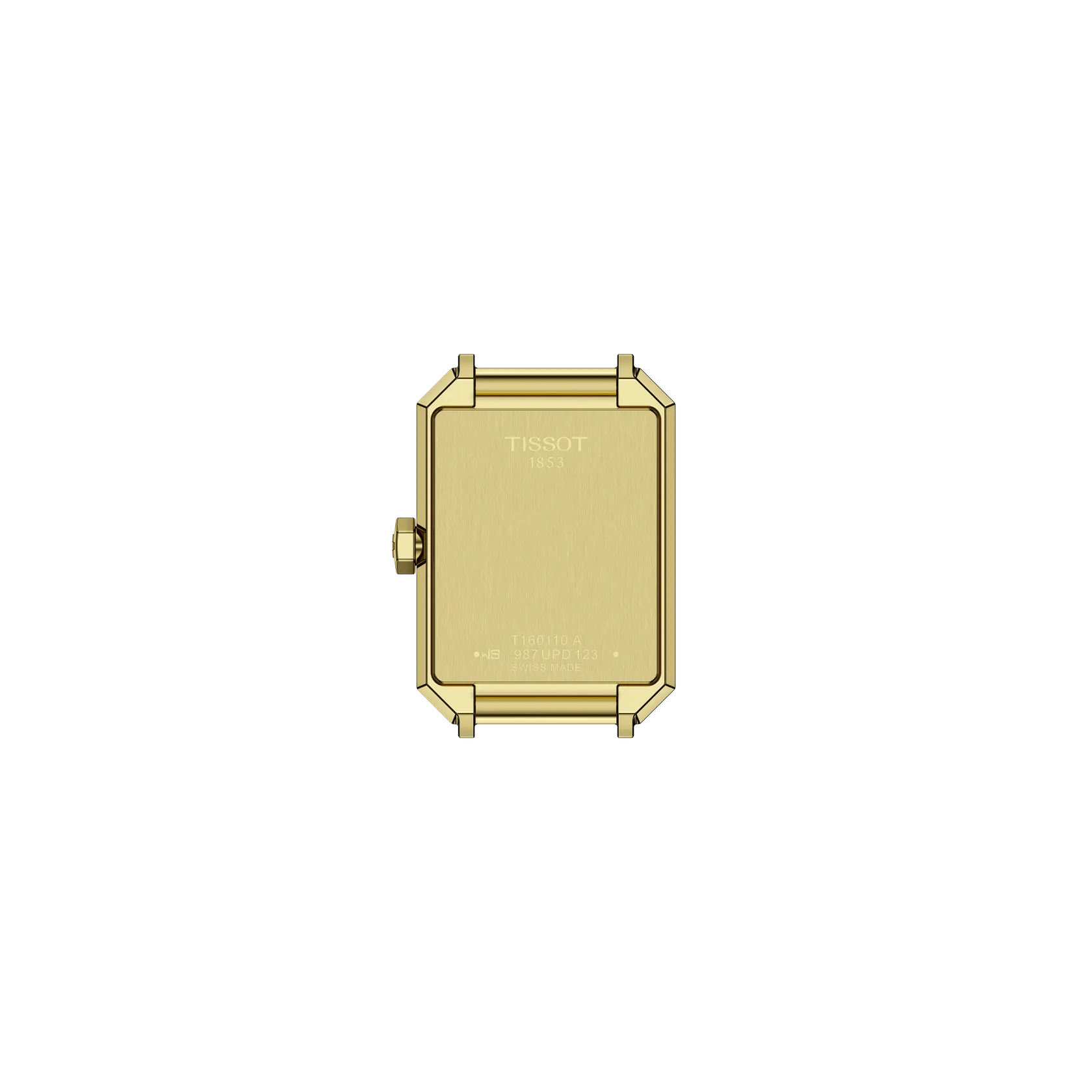 Back view of the watch case Tissot SRV 30mm