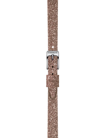 Zoom on Tissot Official Pink Synthetic Strap Lugs 9 mm