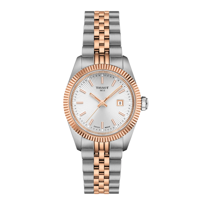 Front view of the watch Tissot Ballade 30mm