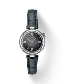 Front view of the watch Tissot Desir 28mm with shadow
