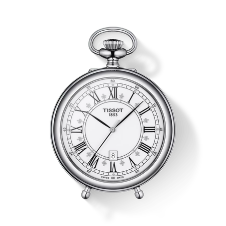Front view of the watch Tissot Stand Alone with shadow