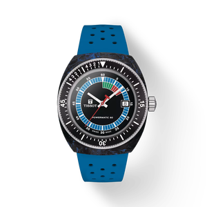 Vista frontal del reloj Tissot Sideral S 41mm con sombra