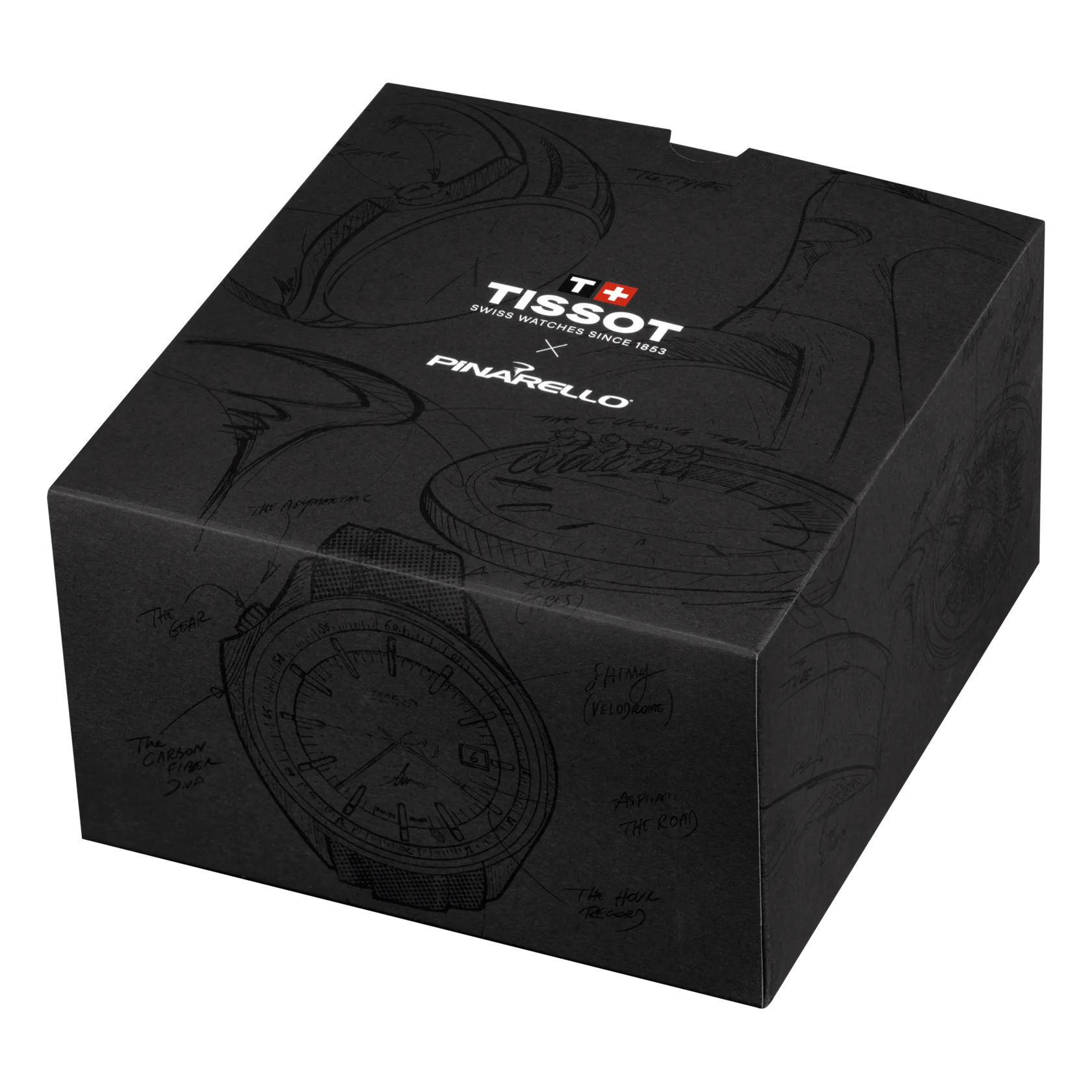 Presentation box of the watch Tissot Pinarello 43mm