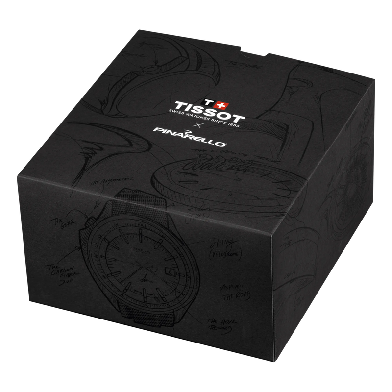 Presentation box of the watch Tissot Pinarello 43mm