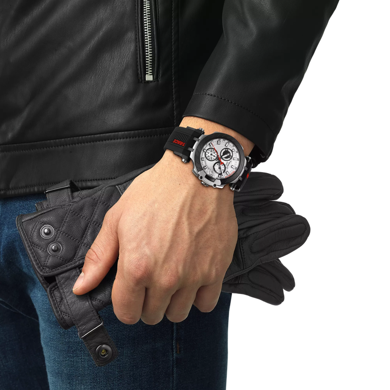 การจำลองนาฬิกา Tissot T-Race Chronograph บนข้อมือ