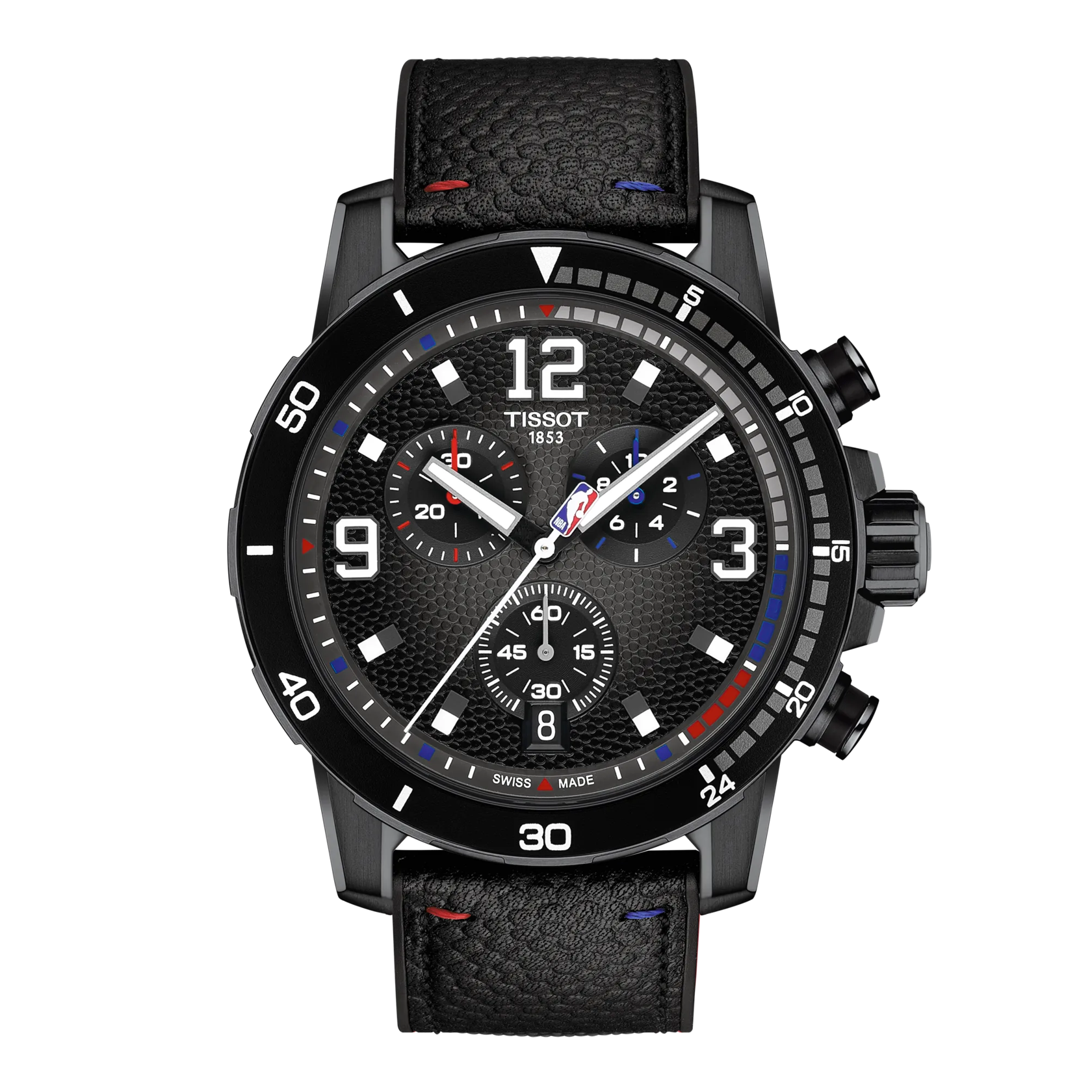 시계 전면 보기 티쏘 슈퍼스포츠 NBA 스페셜 에디션