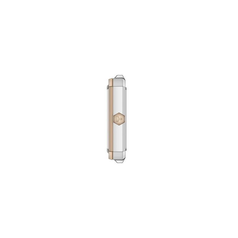 Profile view of the watch case Tissot SRV 30mm