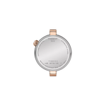 Vue arri&egrave;re du bo&icirc;tier de la montre Tissot Desir 28mm