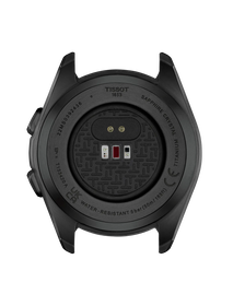 Back view of the watch case Tissot T-Touch Connect Sport 43.75mm