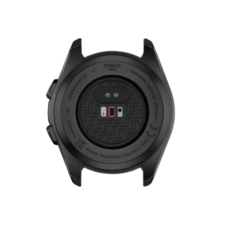 Back view of the watch case Tissot T-Touch Connect Sport 43.75mm