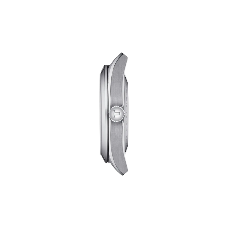 Profile view of the watch case Tissot Gentleman 40mm