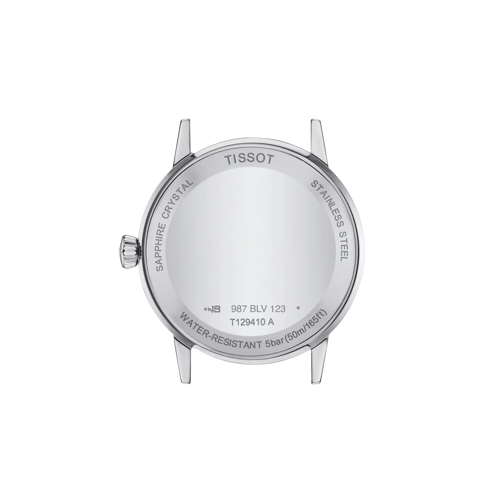 시계 케이스 뒷면 보기 티쏘 클래식 드림