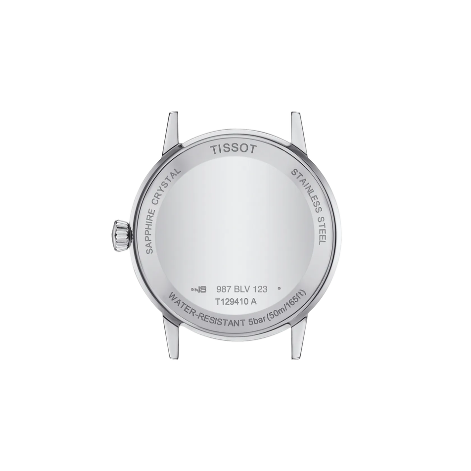 Back view of the watch case Tissot Classic Dream 42mm