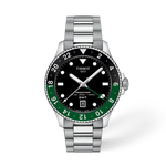 TISSOT シースター 1000 GMT 40mm の正面図・影あり