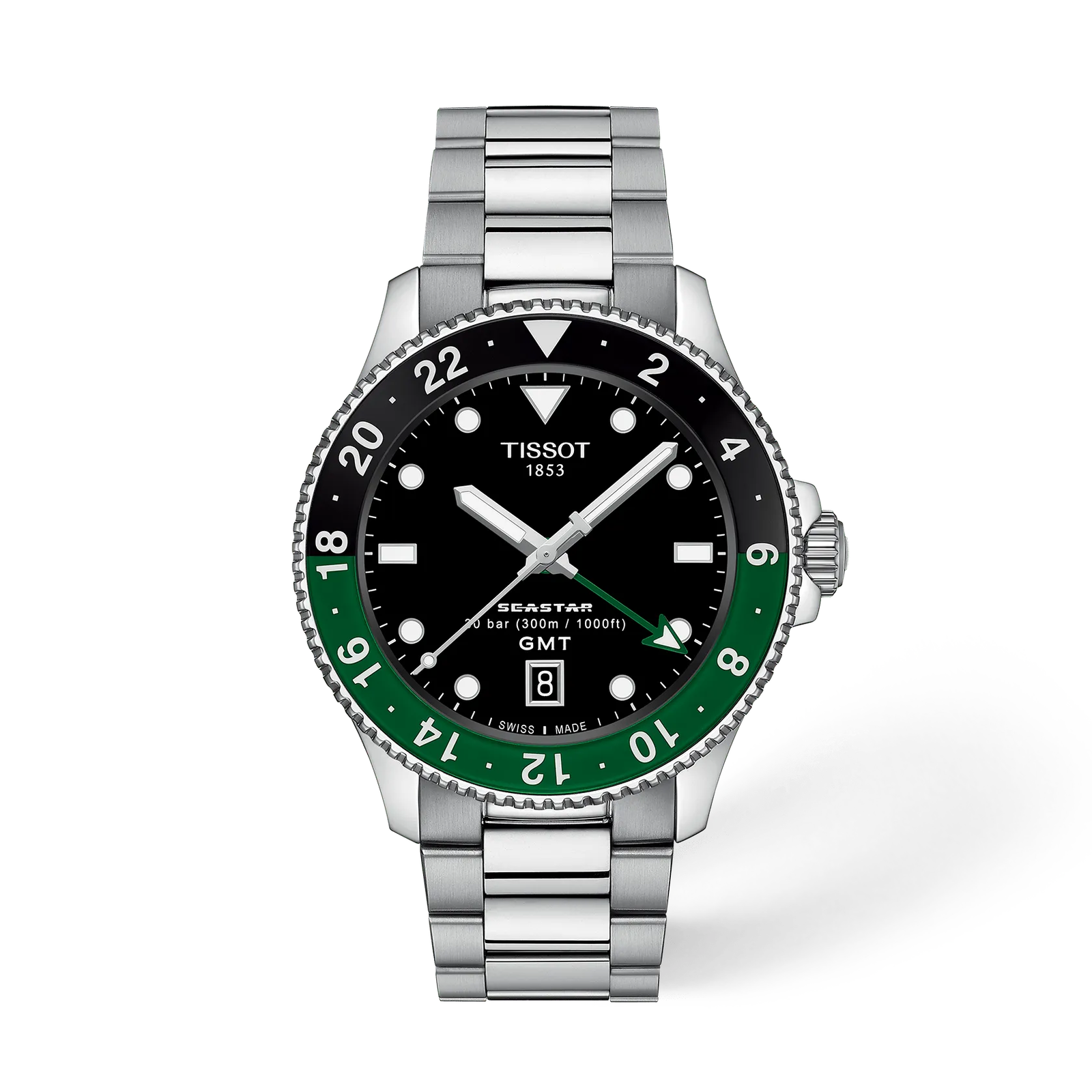 Tissot Seastar 1000 GMT — Black
