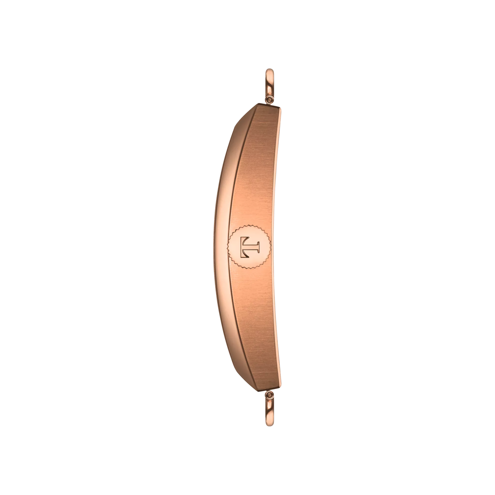 Profile view of the watch case Tissot Heritage Porto