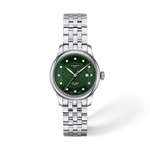 Front view of the watch Tissot Le Locle 29mm with shadow