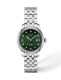 Front view of the watch Tissot Le Locle 29mm with shadow