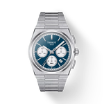 Vista frontal del reloj Tissot PRX 42mm con sombra