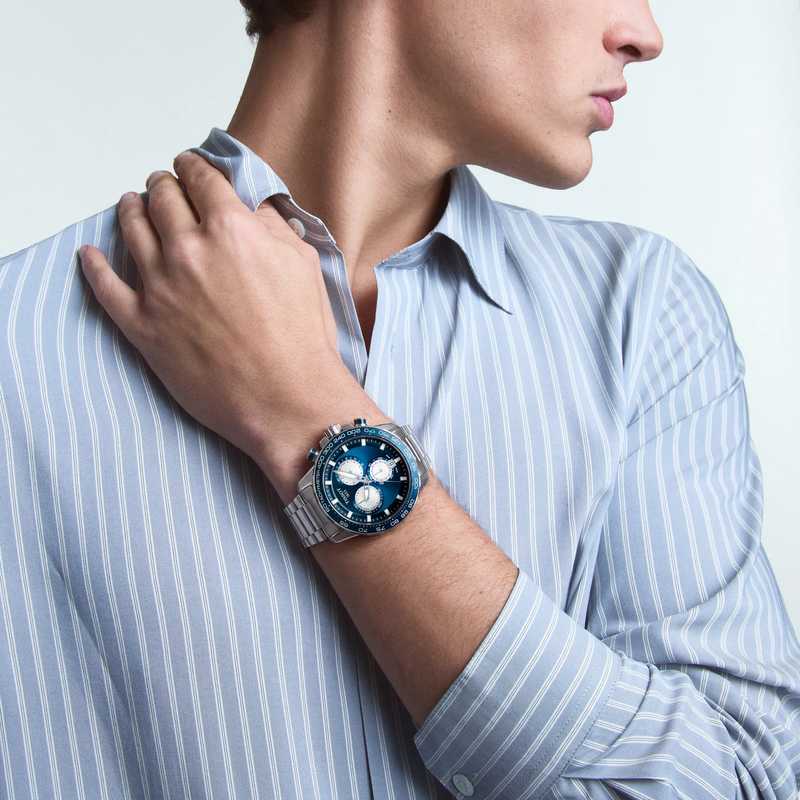 Darstellung der Uhr Tissot Supersport Chrono 45.5mm am Handgelenk