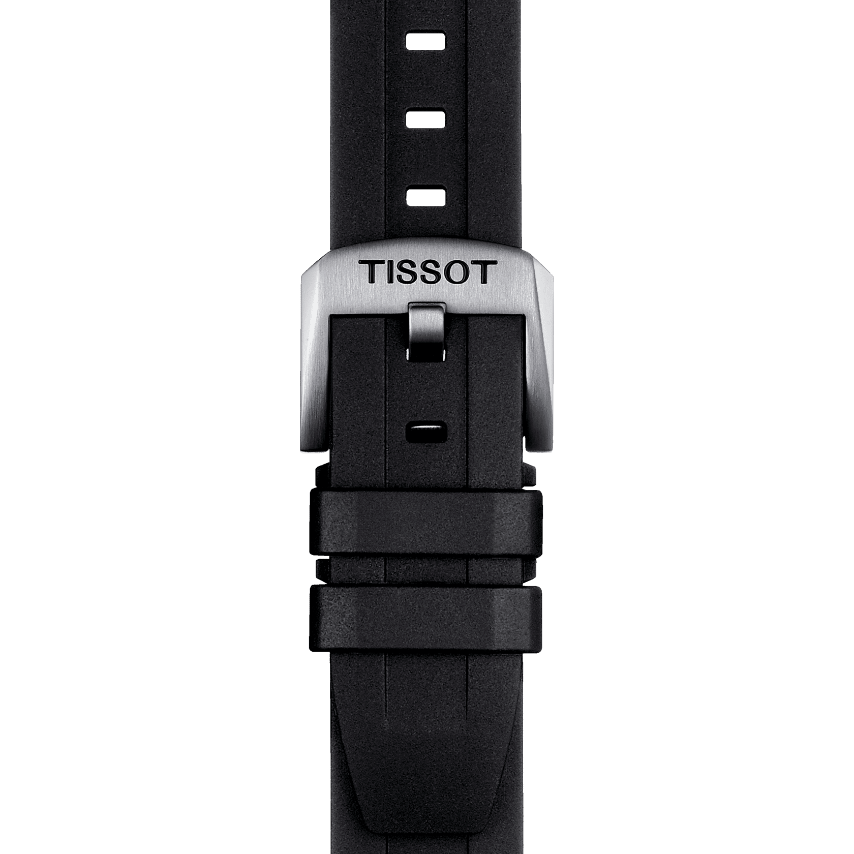 Tissot Official Black Rubber Strap 20 mm