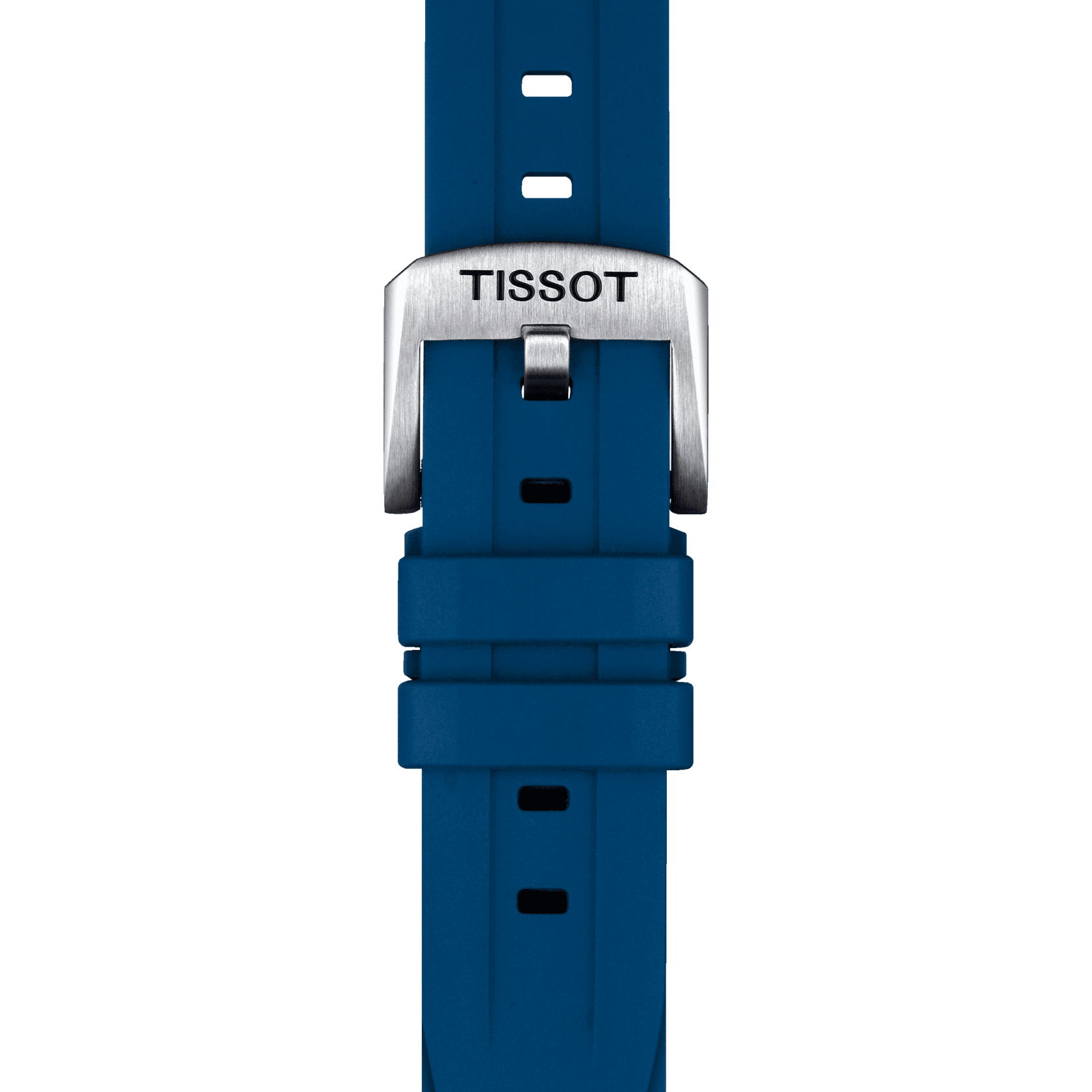 Cinturino ufficiale Tissot in gomma blu ansa 20mm