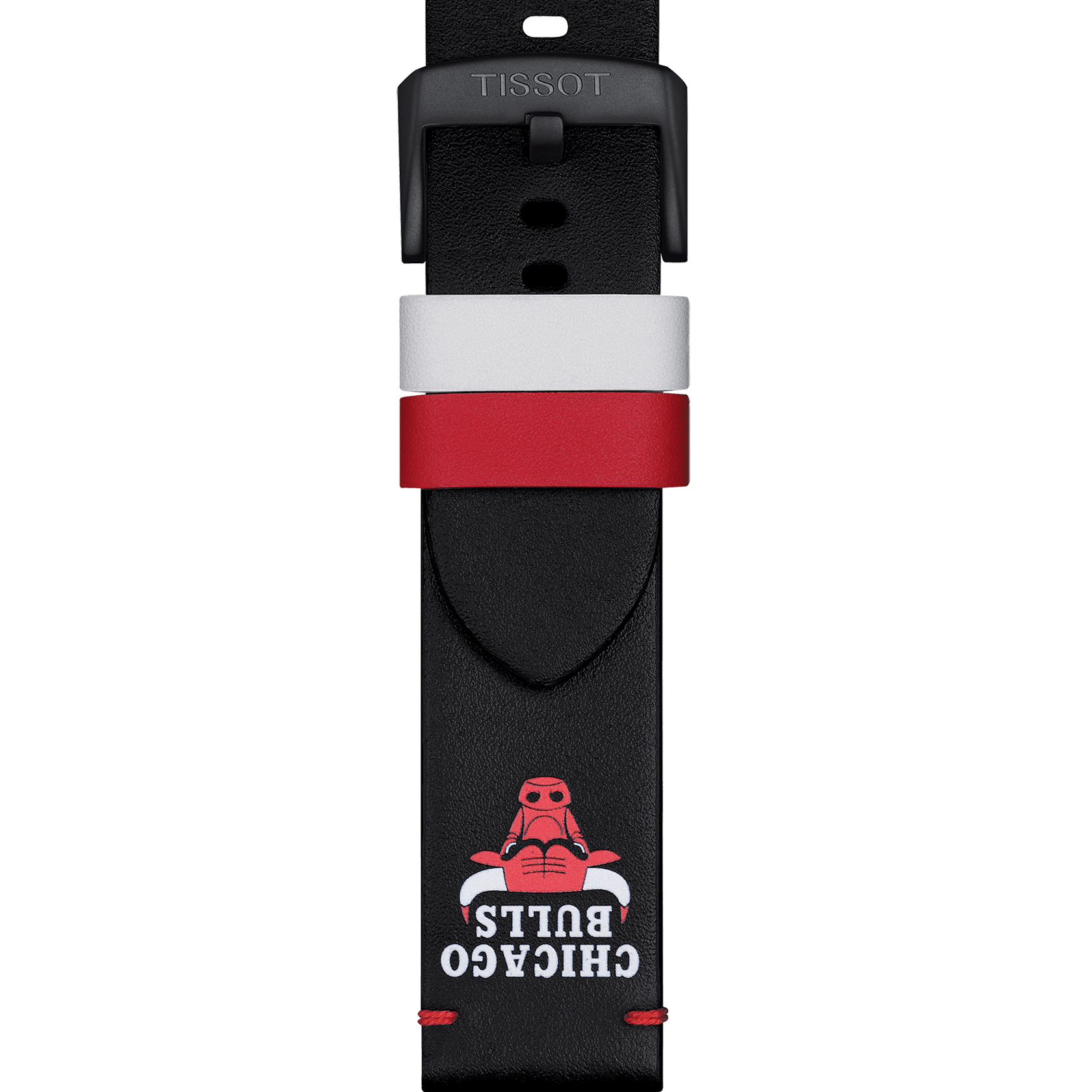 Tissot Official NBA leather strap Chicago Bulls 22mm