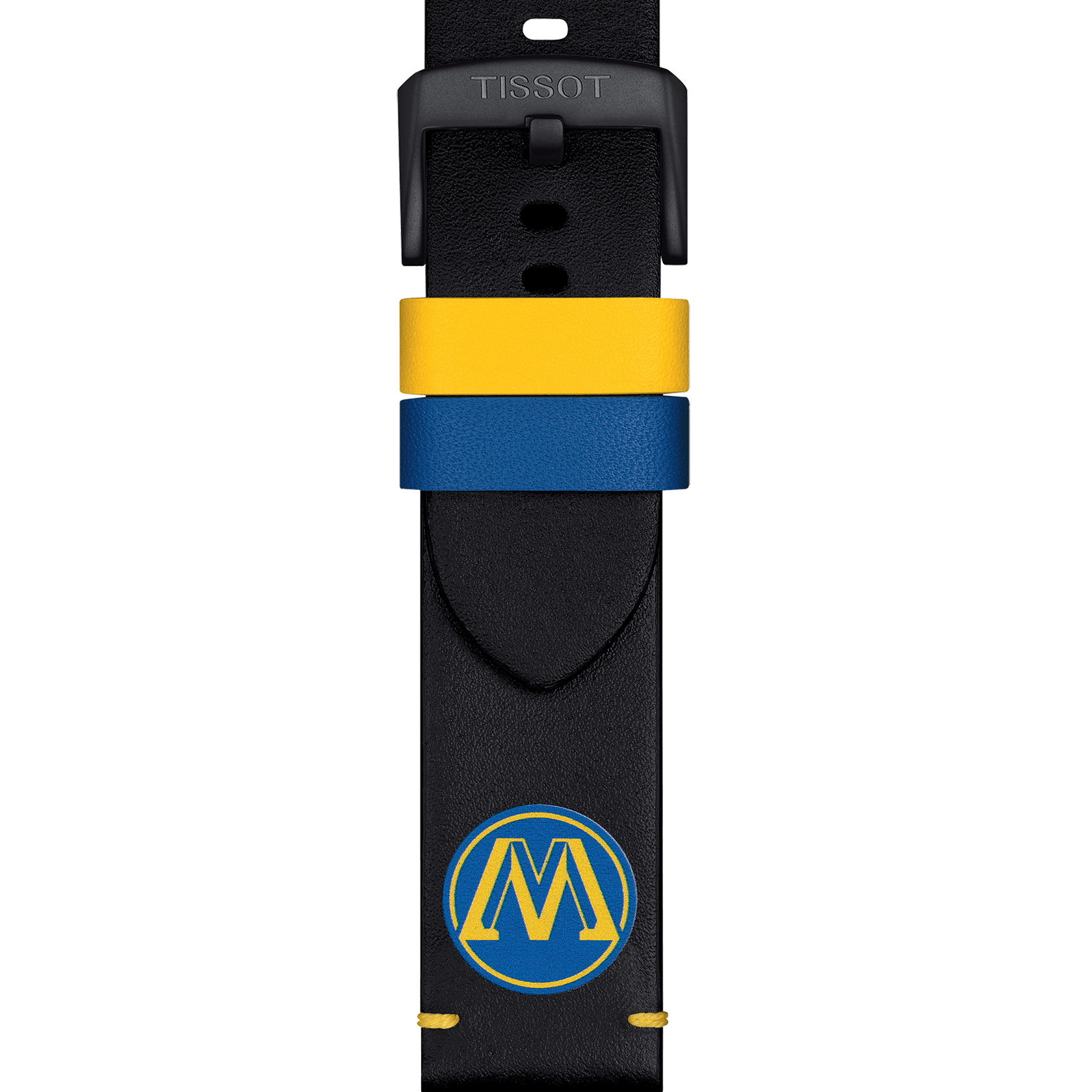 Tissot Official NBA leather strap Golden State Warriors 22mm