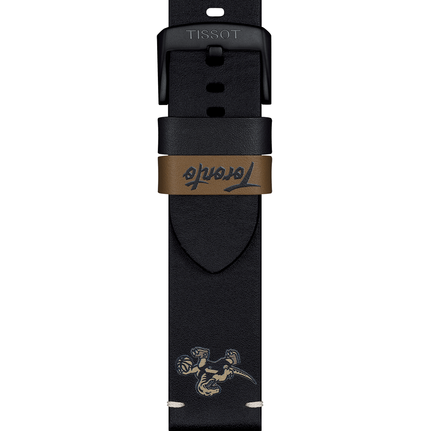 Tissot Official NBA leather strap Toronto Raptors Limited Edition 22mm
