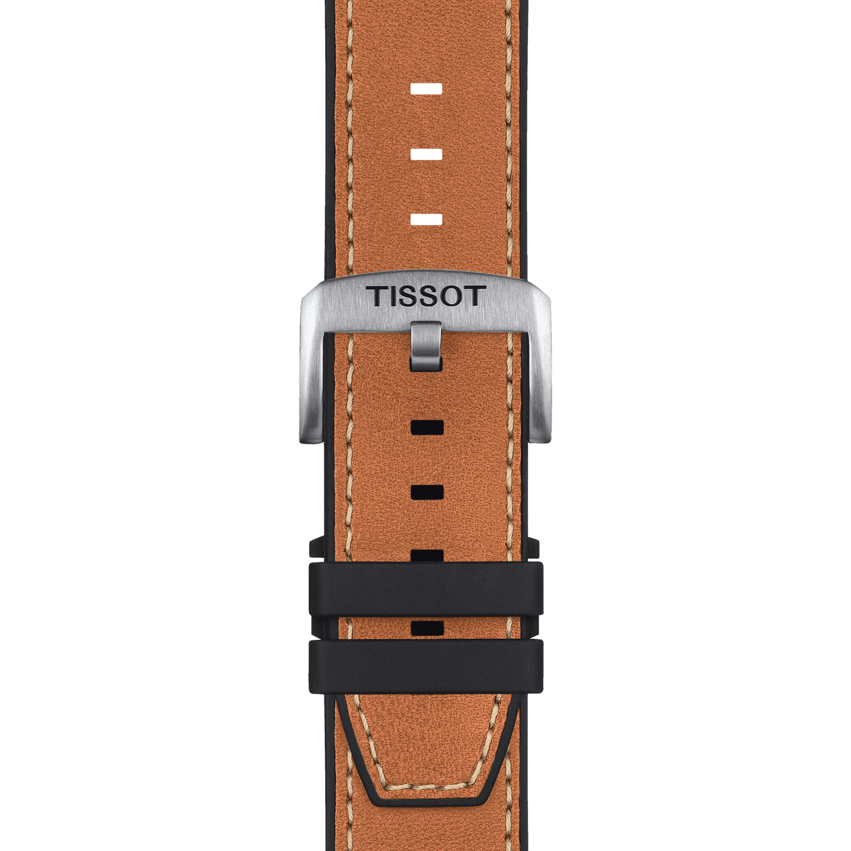 Tissot official brown leather strap lugs 23 mm