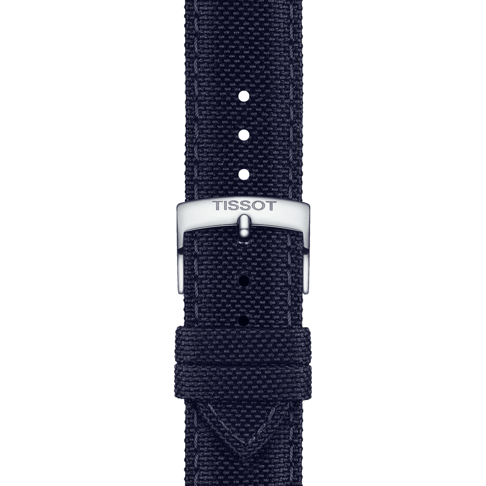 Tissot official blue fabric strap lugs 21 mm