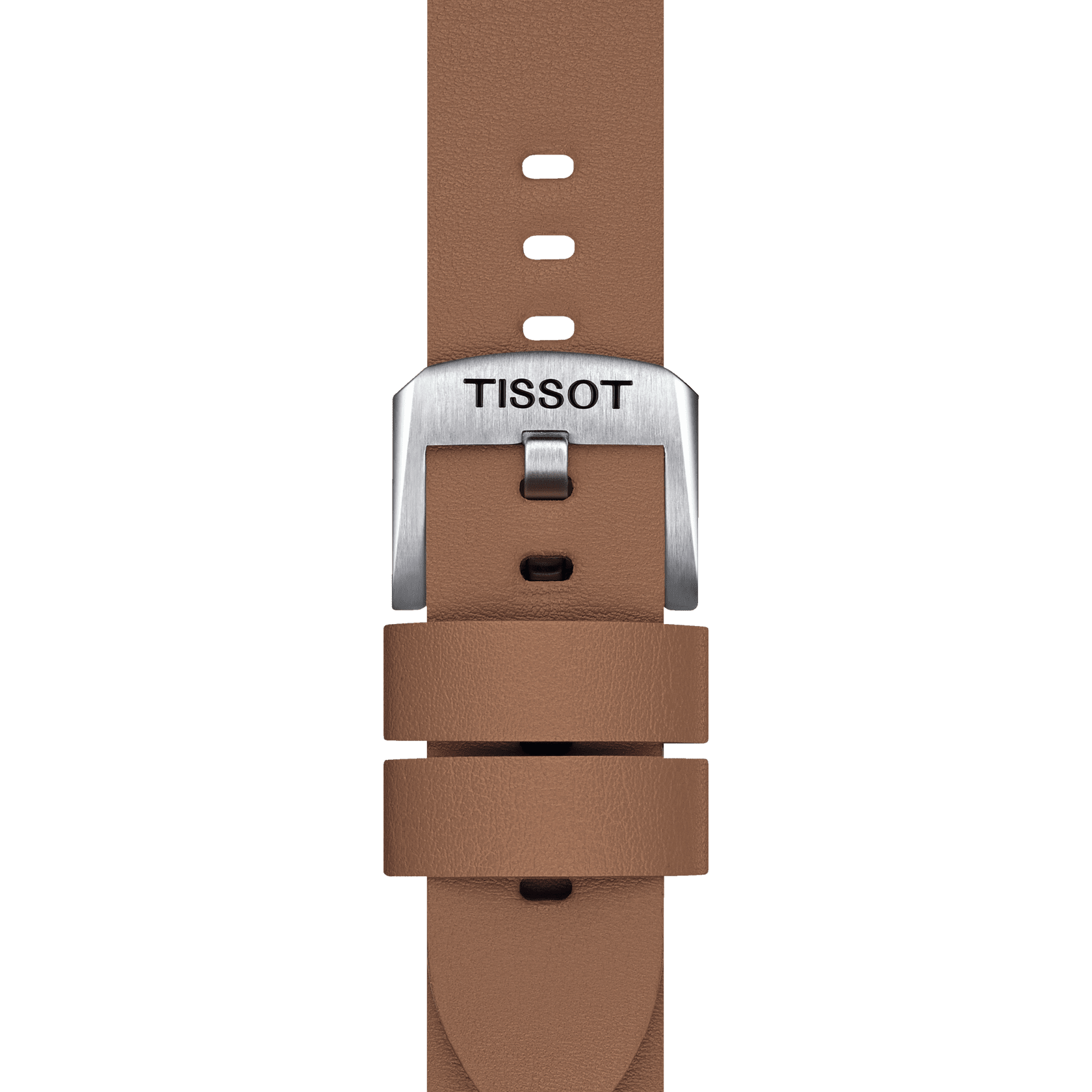 Brązowy syntetyczny pasek Tissot 18 mm
