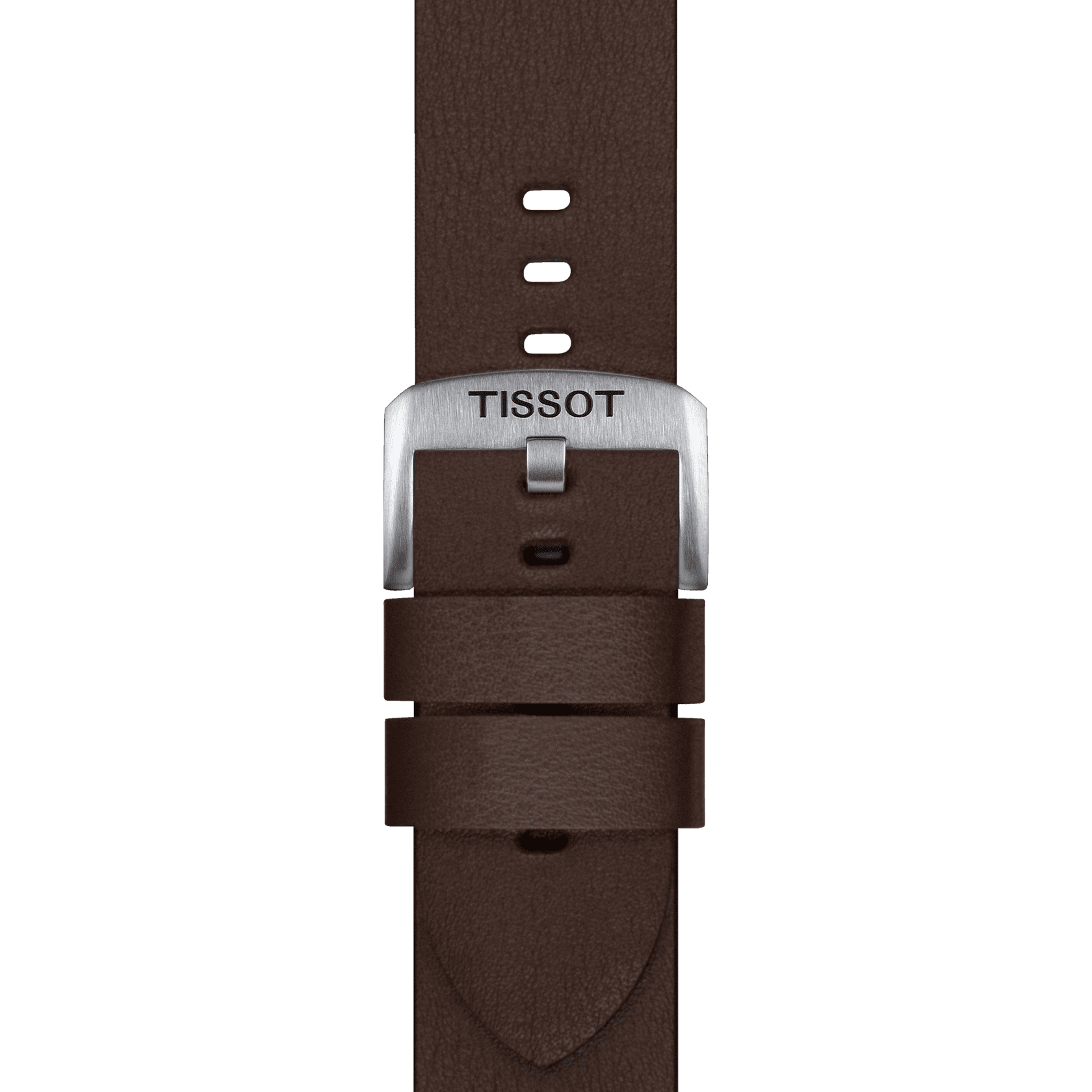 Tissot Official Brown Synthetic Strap 22 mm