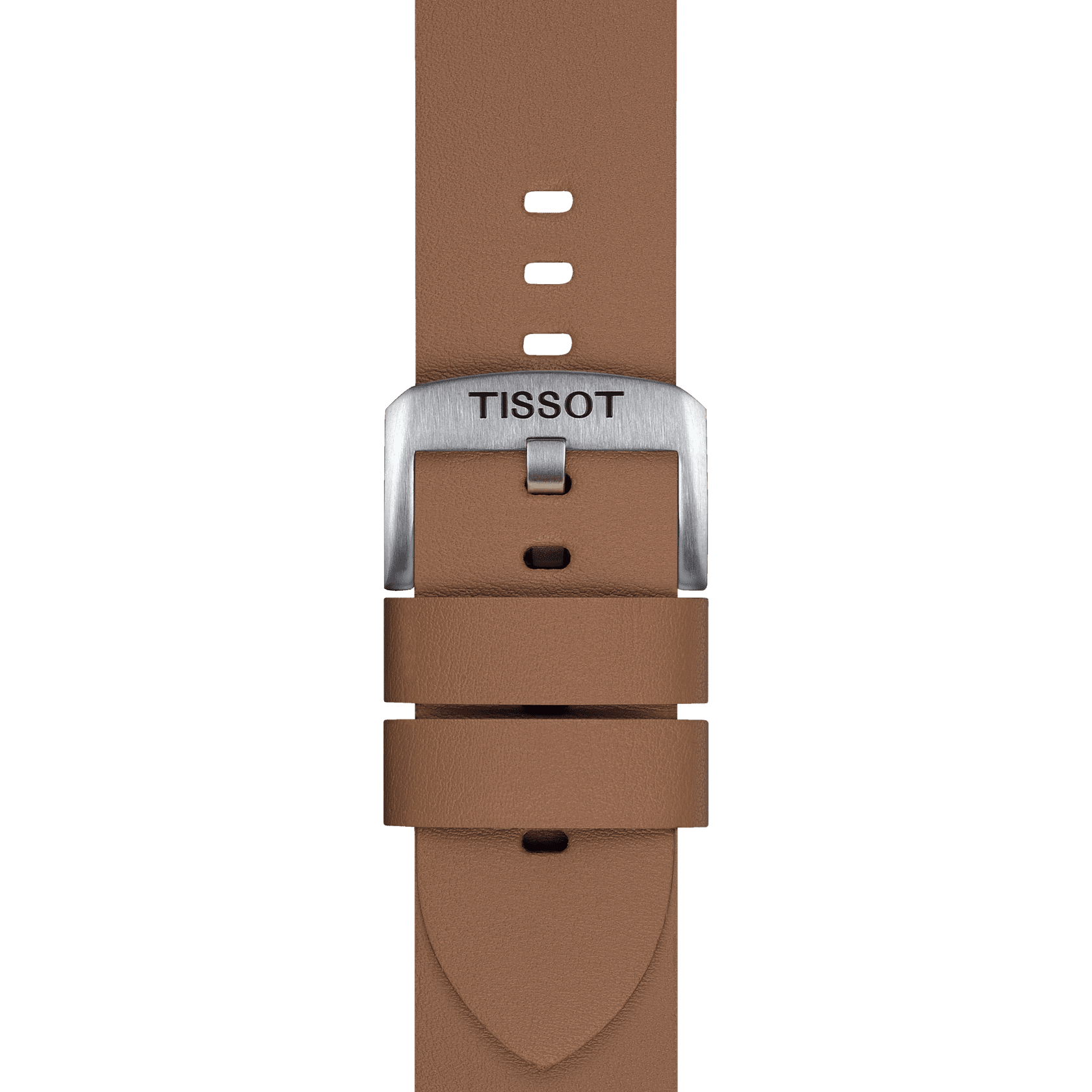 Tissot Official Light Brown Synthetic Strap 22 mm