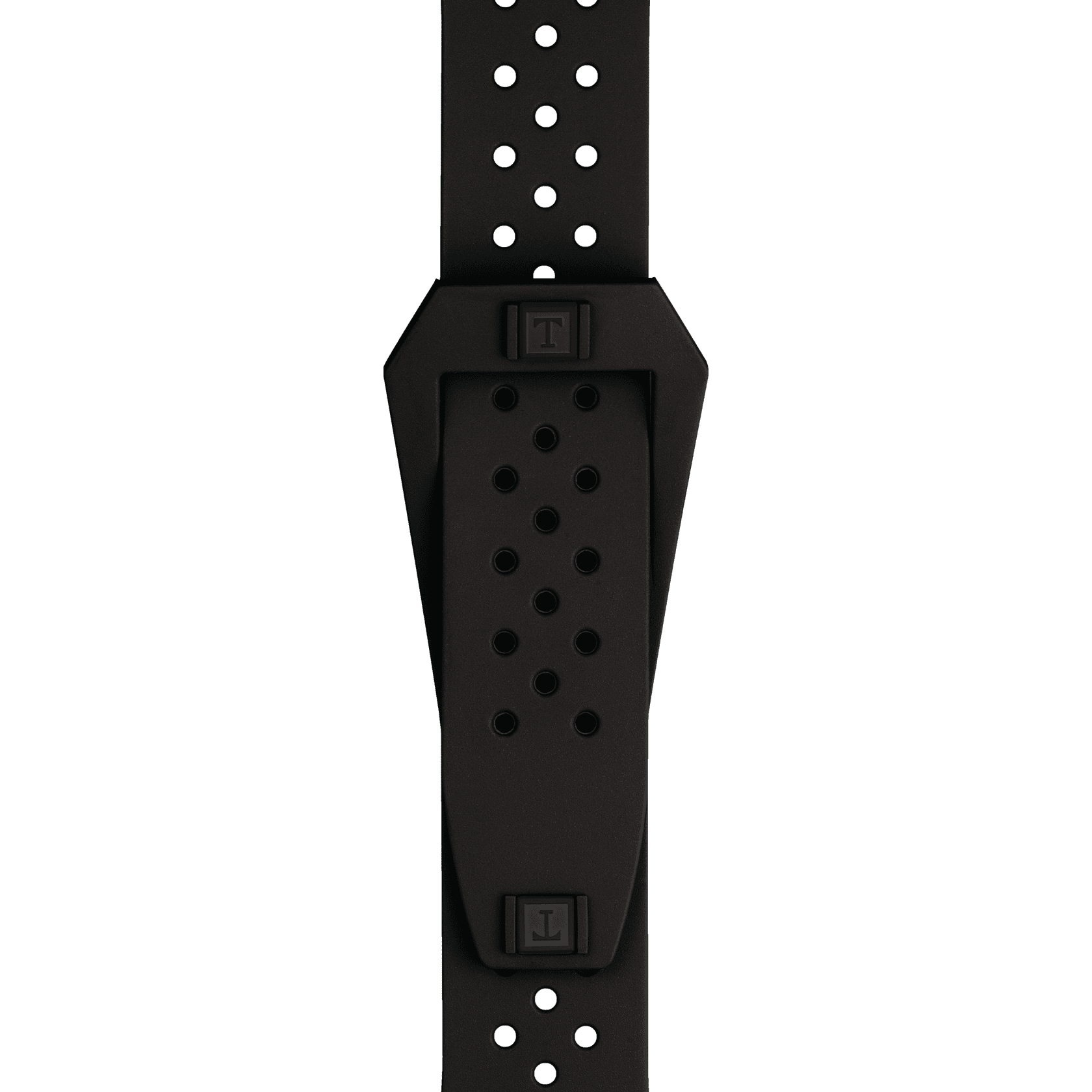 Tissot Official Black Sideral Rubber Strap