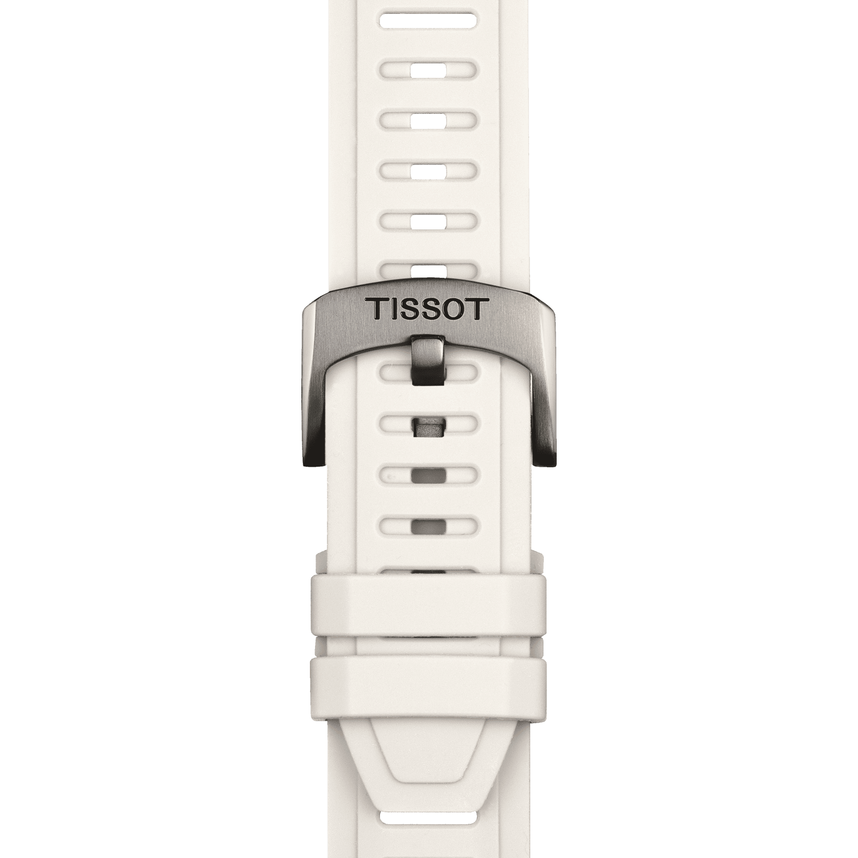 Cinturino ufficiale Tissot in silicone bianco 21 mm
