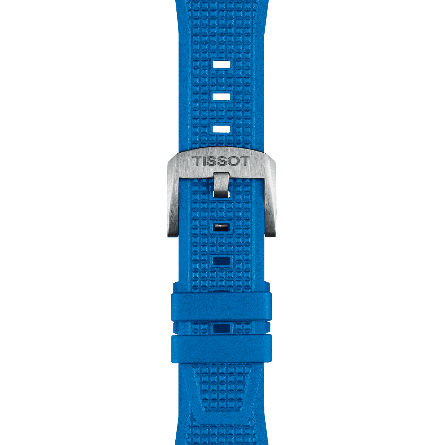 Gumowy niebieski pasek Tissot - Kolekcja PRX