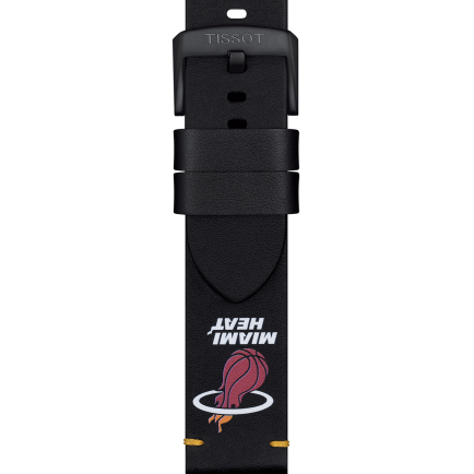 Tissot Official NBA leather strap Miami Heat 22mm