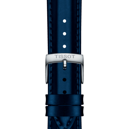 Correa sintética azul oficial Tissot 18mm