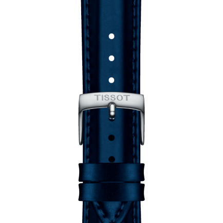 Оригинальный синтетический синий ремешок Tissot 18 мм