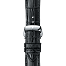 Offizielles Tissot Lederarmband schwarz Bandanstoß 21 mm T852035976