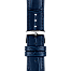 Bracelet officiel Tissot cuir bleu entre-cornes 20 mm T852041534