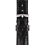 Bracelet officiel Tissot cuir noir entre-cornes 22 mm T852041653