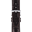 Originele zwarte leren Tissot-band, aanzet 12mm T852041655