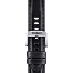 Bracelet officiel Tissot cuir noir entre-cornes 20 mm T852046834