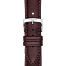 Bracelet officiel Tissot cuir brun entre-cornes 20 mm T852046838