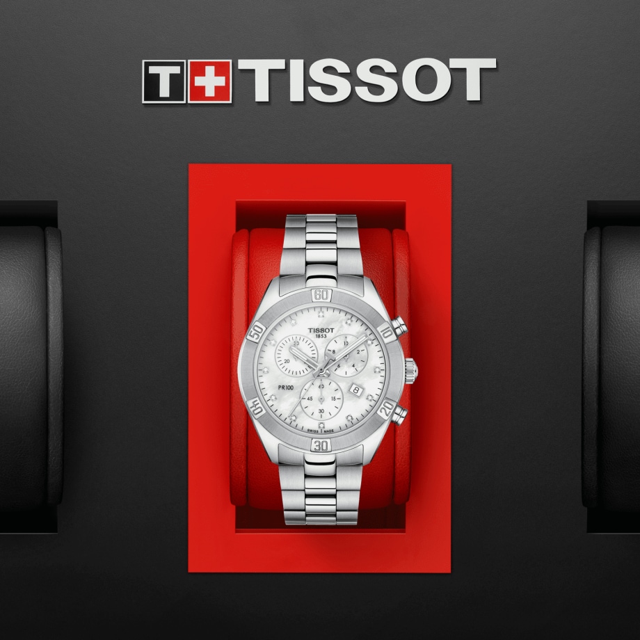 Tissot PR 100 Sport Chic Chronograph - View 1