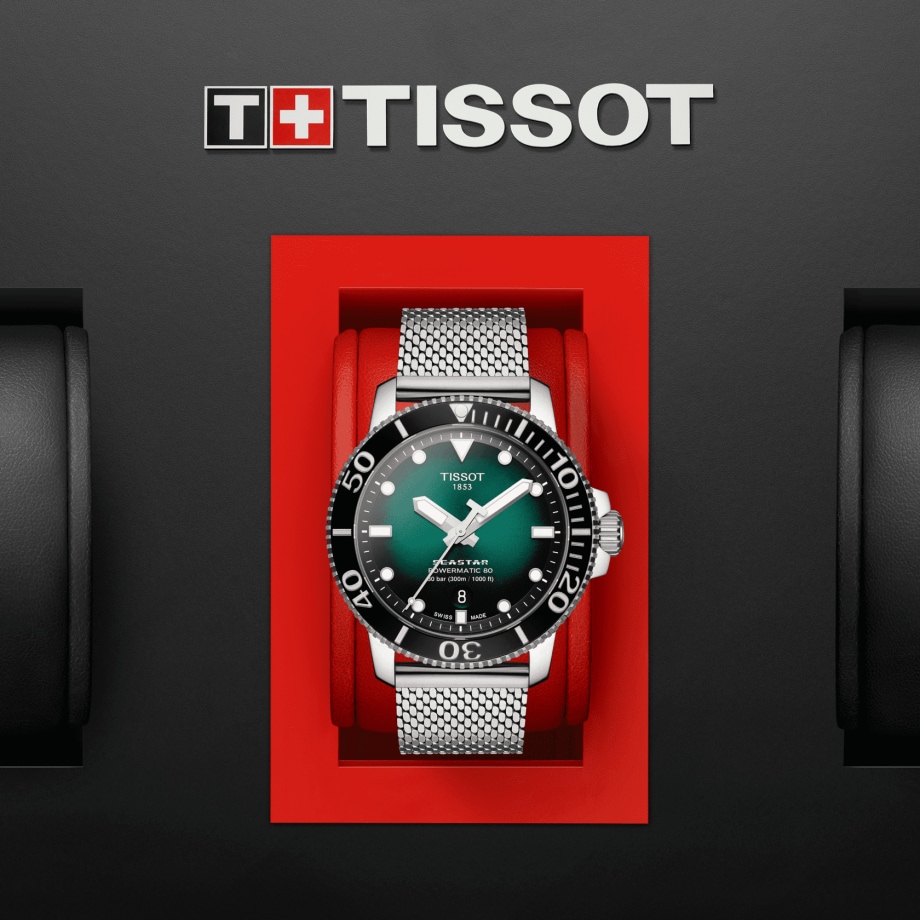 Tissot Seastar 1000 Powermatic 80 - Bekijk 3